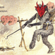 Illustration for article titled The Most Disturbing Images Of Krampus, Santas Child-Eating Counterpart